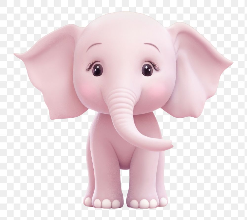 PNG Cute elephant animal wildlife cartoon. AI generated Image by rawpixel.