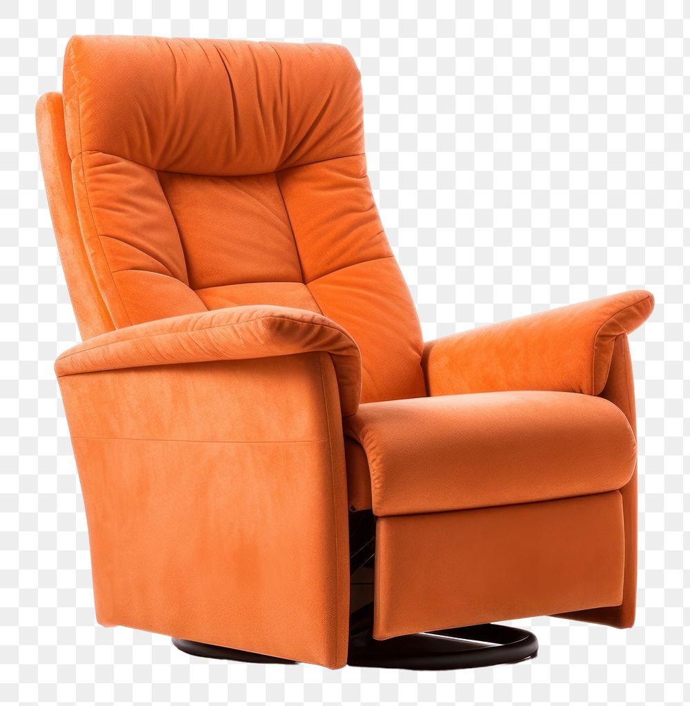 PNG  Recliner recliner furniture armchair. AI generated Image by rawpixel.
