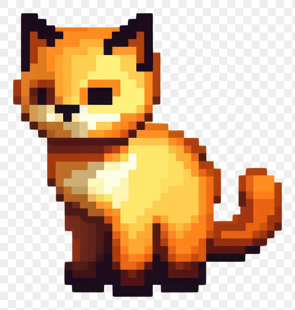 PNG Cat shape animal mammal fox. AI generated Image by rawpixel.