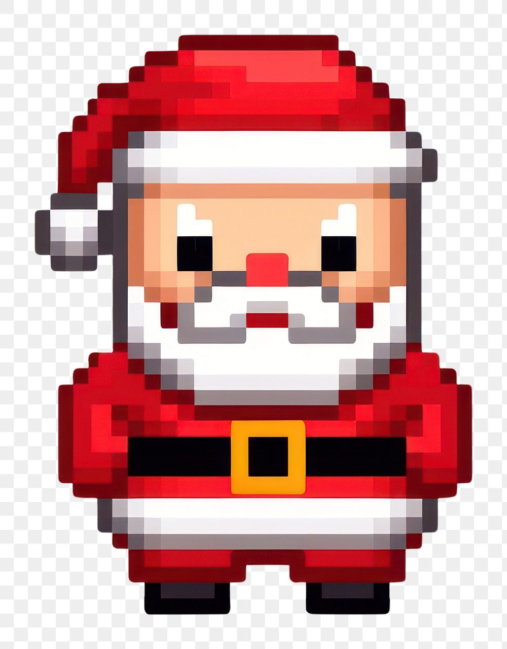 PNG Cute santa shape toy celebration. AI generated Image by rawpixel.