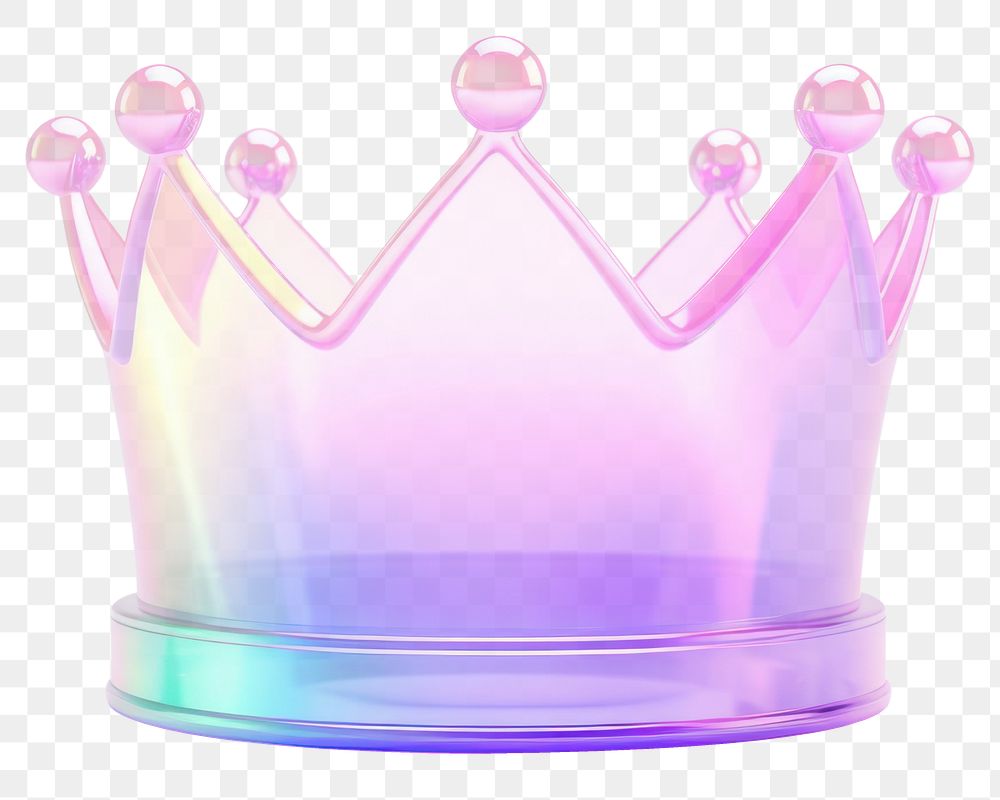 PNG  Crown icon white background celebration accessories. AI generated Image by rawpixel.