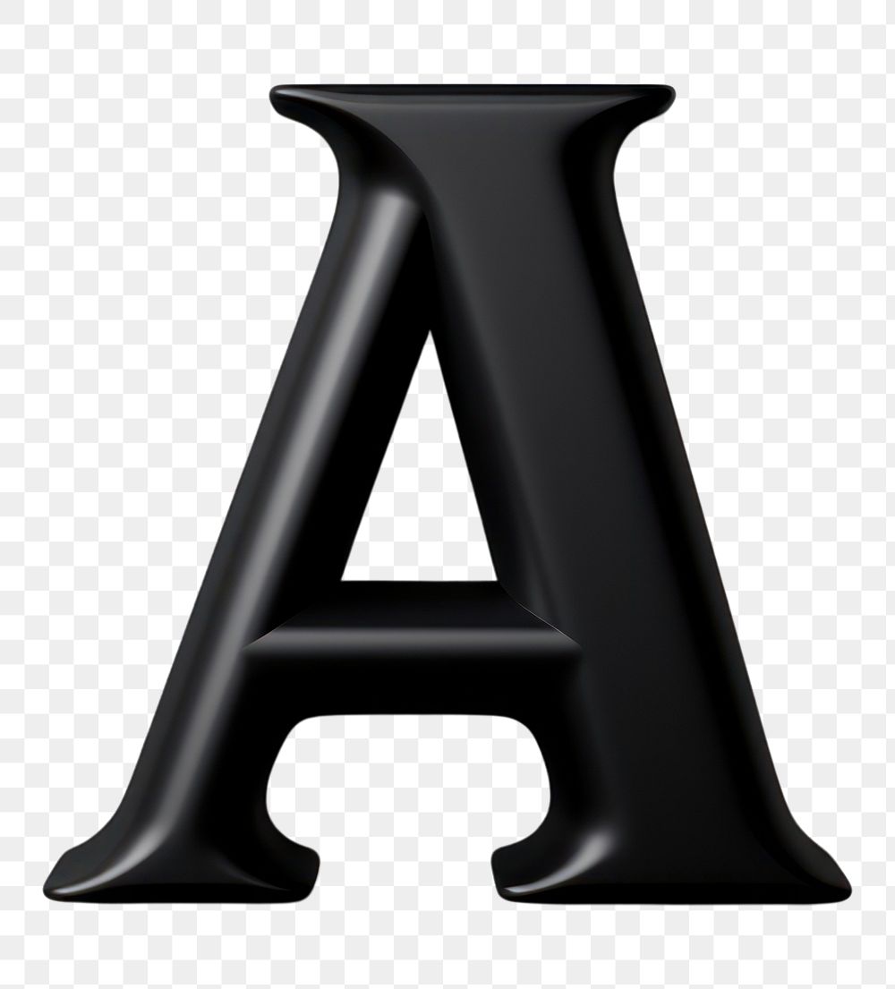 PNG Text furniture alphabet black. AI generated Image by rawpixel.