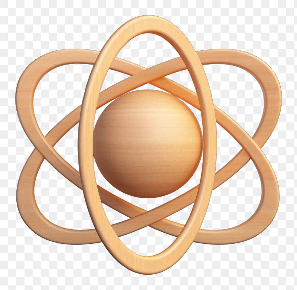 Atom icon ammunition fragility astronomy. AI generated Image by rawpixel.
