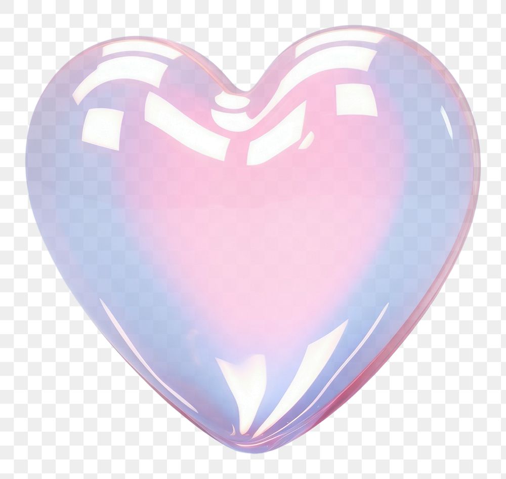 PNG  Heart icon glowing jewelry balloon