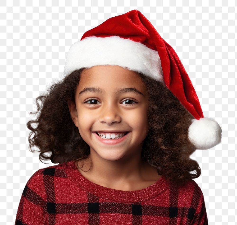 PNG  Santa Claus hat portrait smiling smile. AI generated Image by rawpixel.