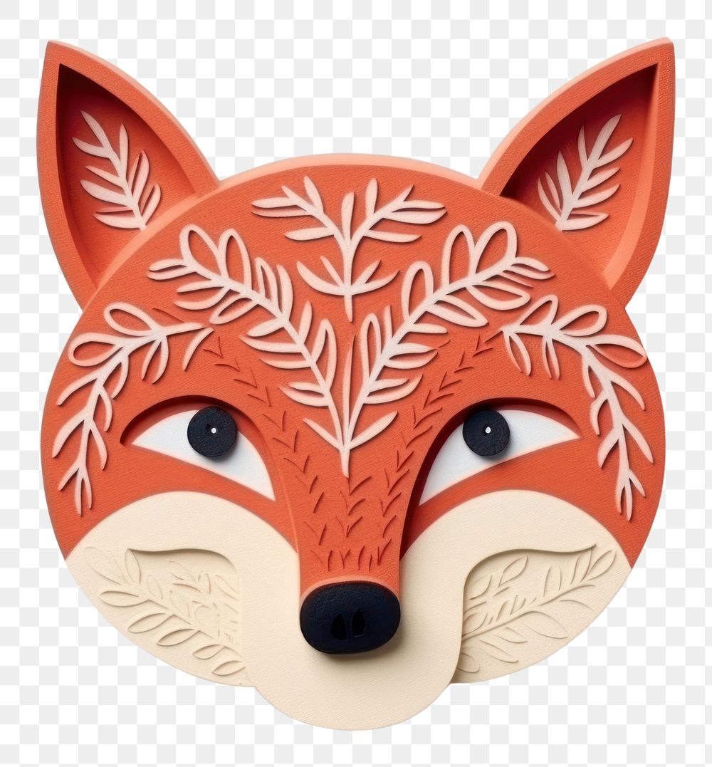 PNG Christmas fox animal mammal art. AI generated Image by rawpixel.