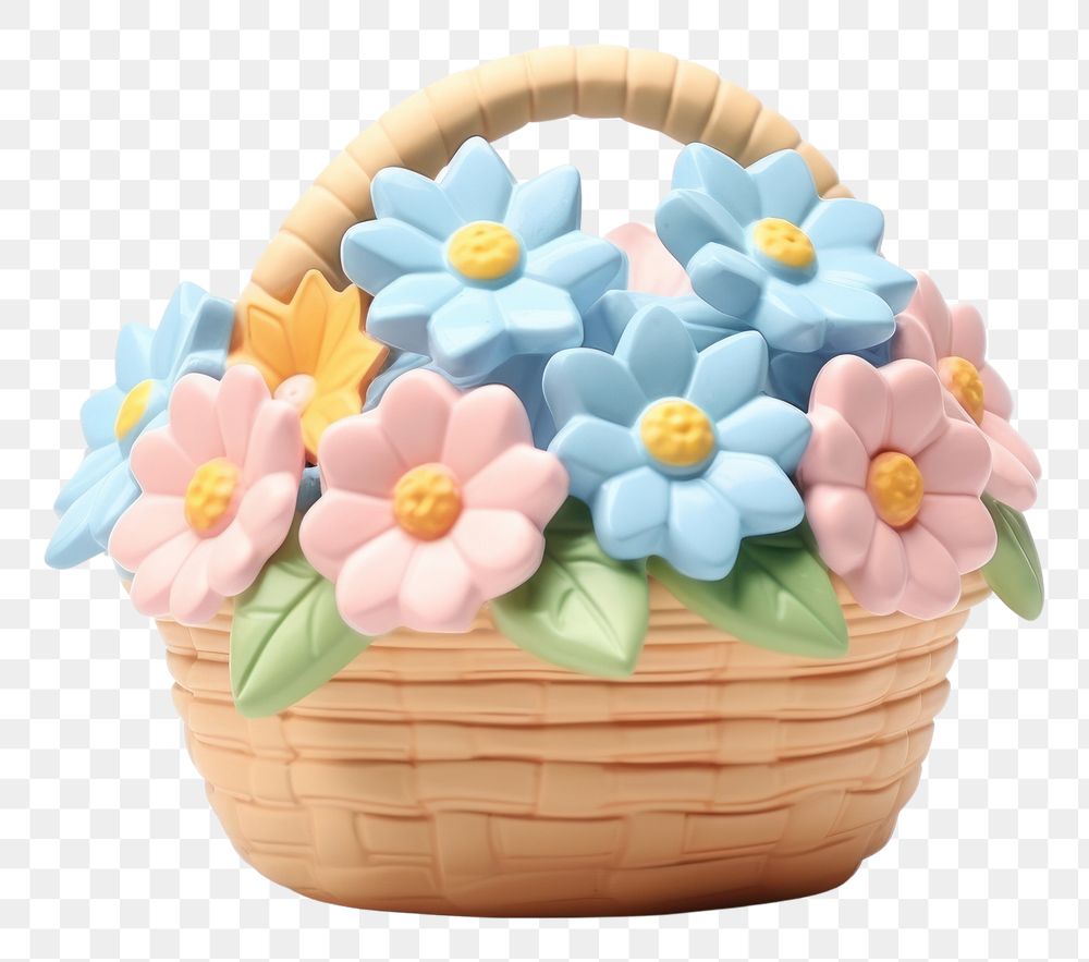 Dessert basket flower plant. AI generated Image by rawpixel.