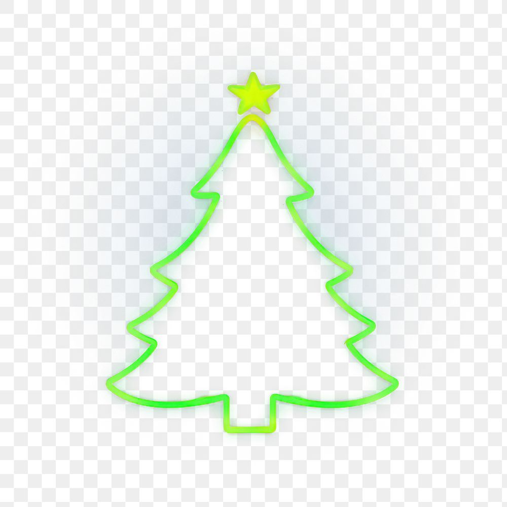 PNG  Christmas tree light night line. AI generated Image by rawpixel.