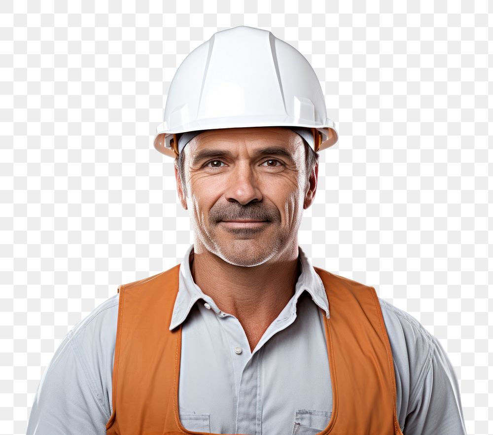 PNG  Contractor hardhat helmet adult. AI generated Image by rawpixel.