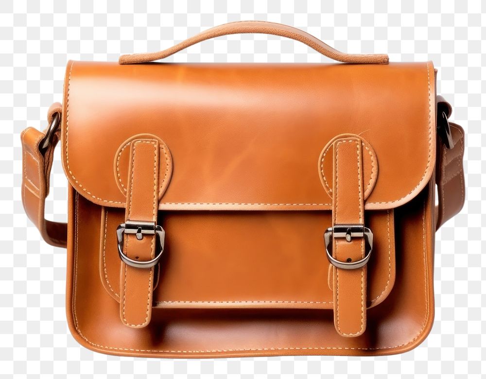 PNG Satchel bag briefcase handbag purse. AI generated Image by rawpixel.