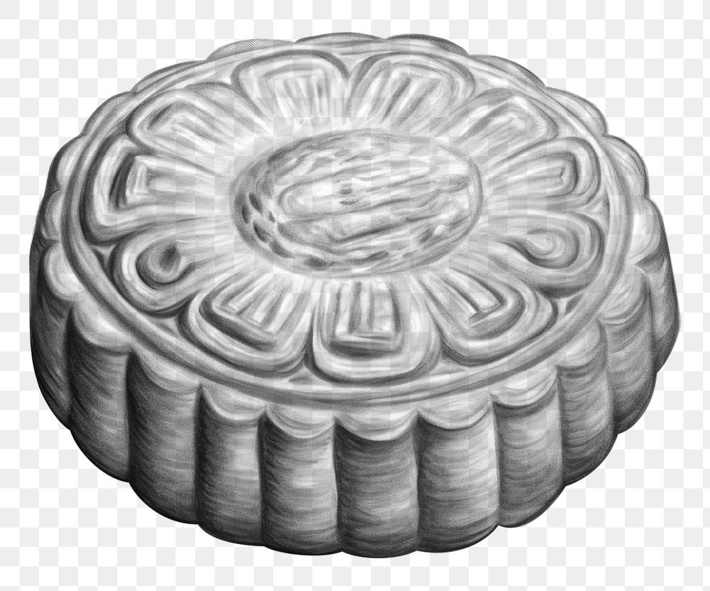 PNG Mooncake drawing sketch dessert. AI generated Image by rawpixel.
