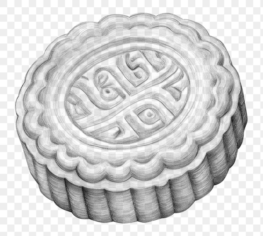 PNG Mooncakes dessert food furniture. AI generated Image by rawpixel.