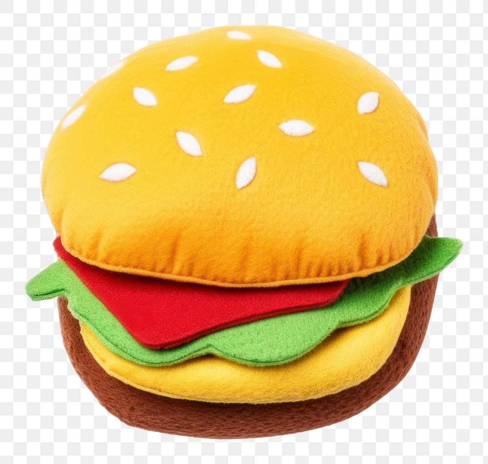 PNG Hamburger food white background vegetable. AI generated Image by rawpixel.