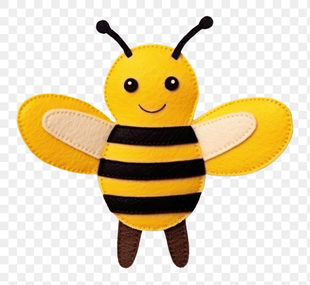 PNG Bee toy cartoon animal. AI generated Image by rawpixel.