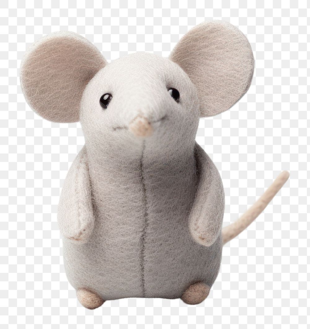 PNG Toy plush cute rat. AI generated Image by rawpixel.