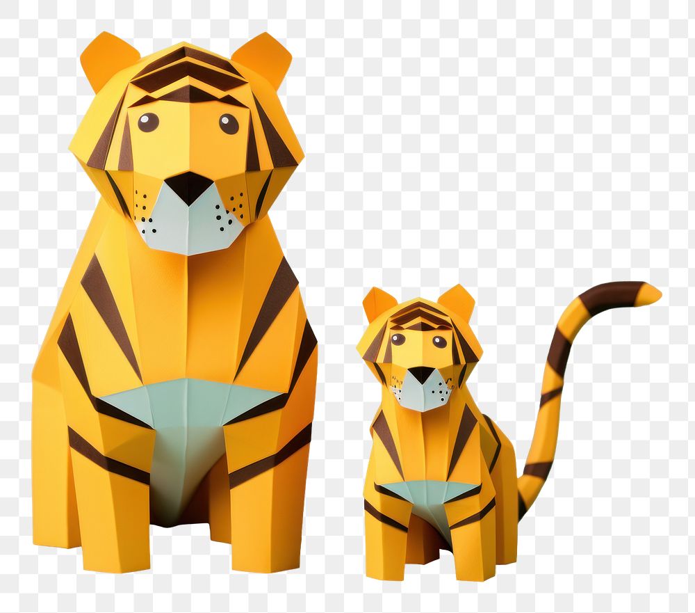 PNG Animal mammal tiger craft. 