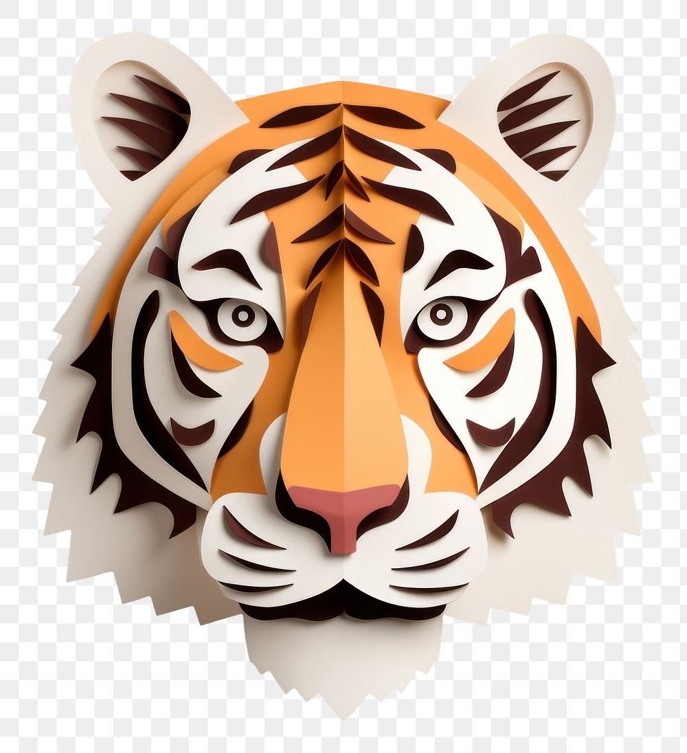 PNG Tiger wildlife animal anthropomorphic. AI generated Image by rawpixel.