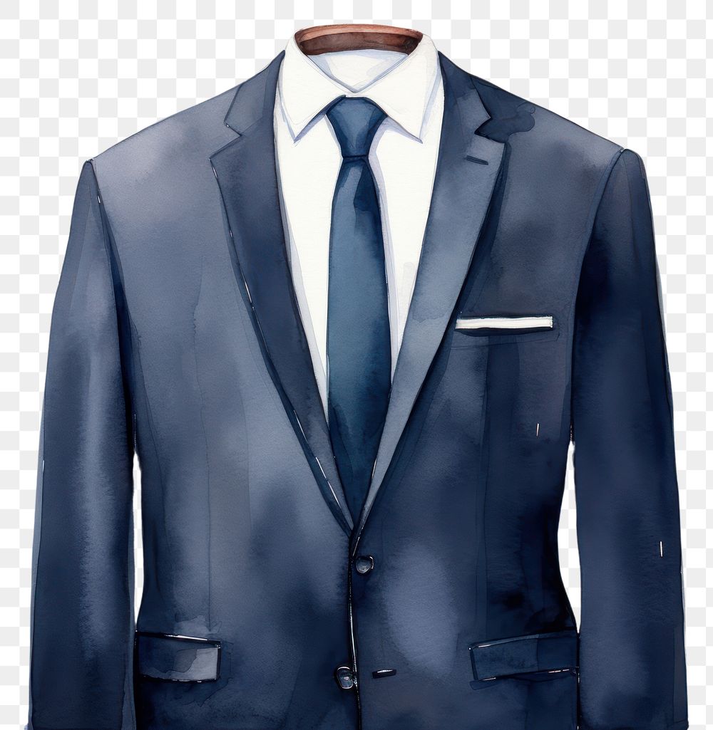 PNG Suit blazer tuxedo jacket. AI generated Image by rawpixel.