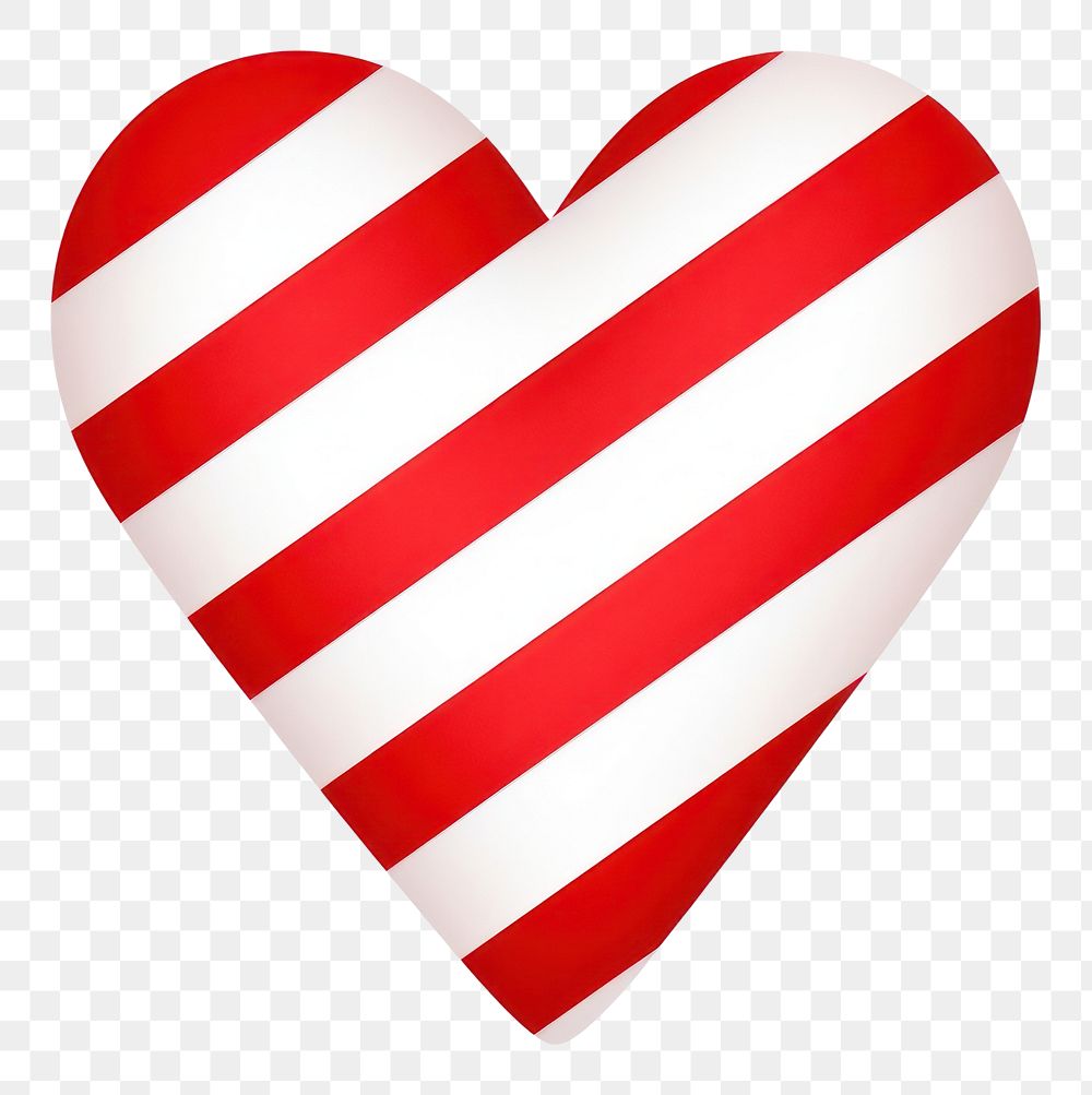 PNG Candy cane white heart candy. AI generated Image by rawpixel.
