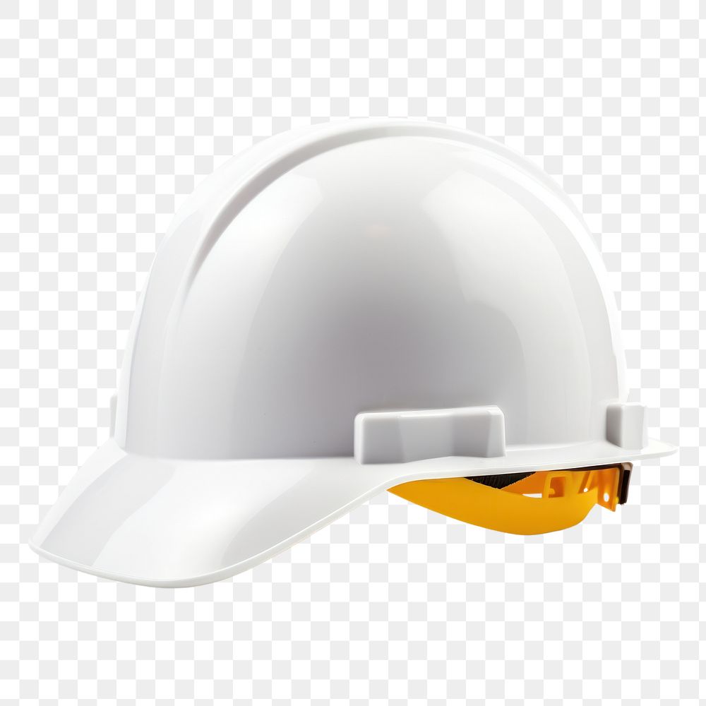 PNG  Hard hat hardhat helmet white background. AI generated Image by rawpixel.