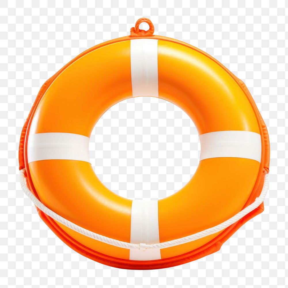 PNG  Life ring lifebuoy white background inflatable. AI generated Image by rawpixel.