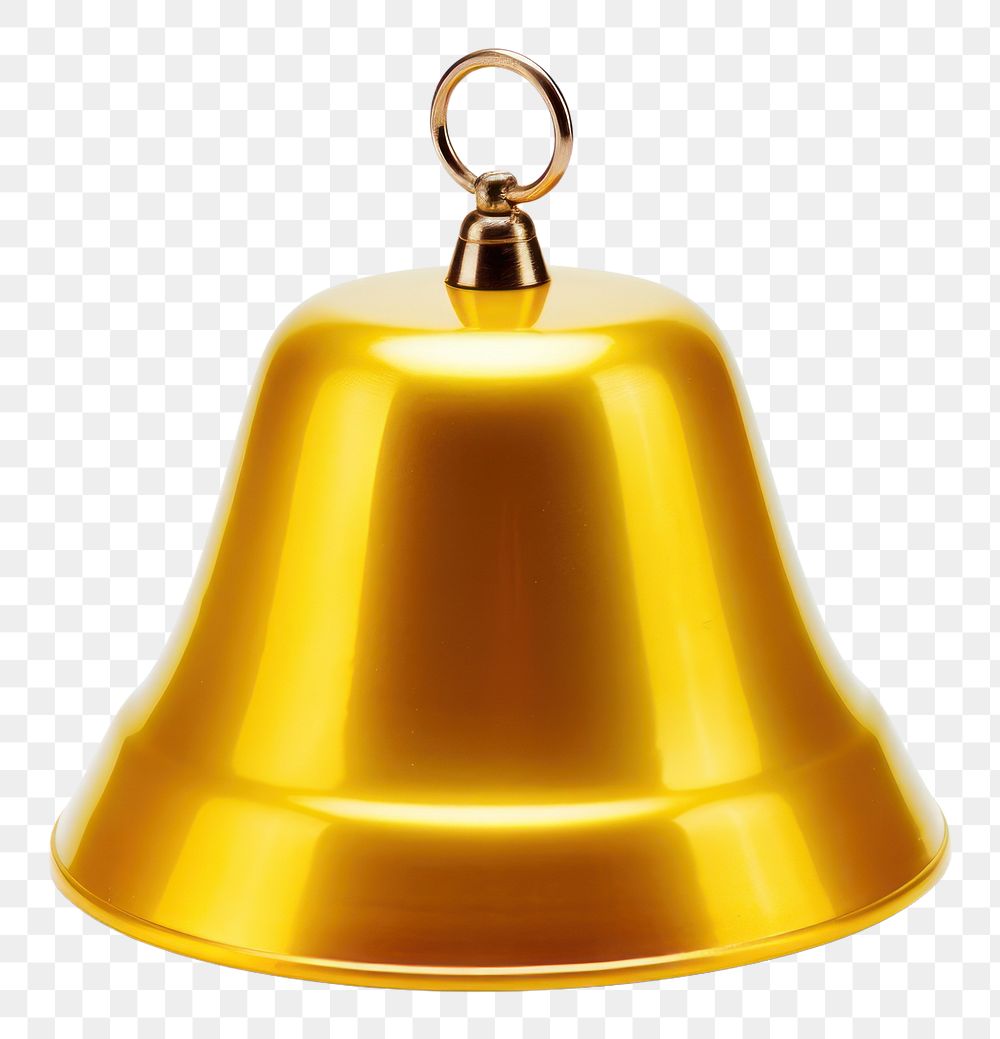 PNG Bell Christmas bell white background lighting. AI generated Image by rawpixel.