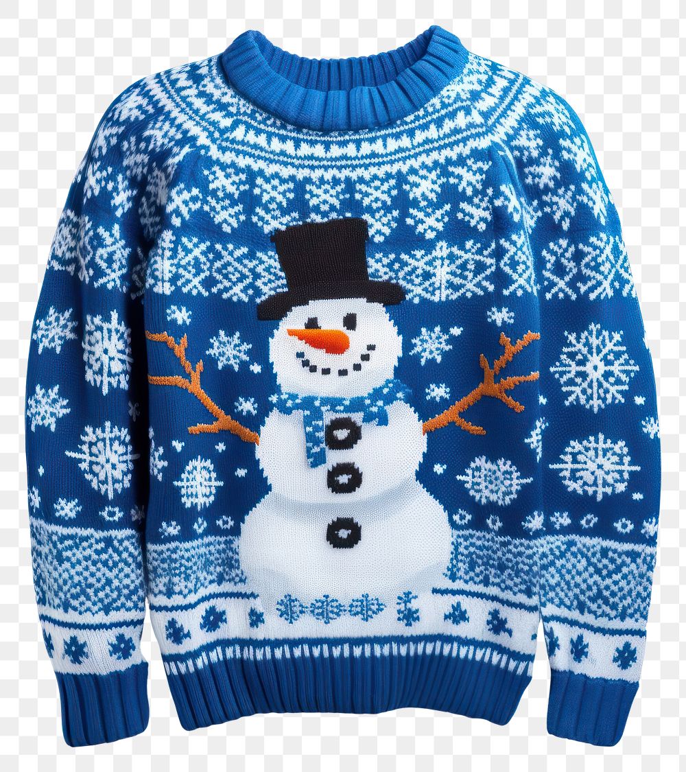 PNG Sweater snowman sweatshirt winter. AI generated Image by rawpixel.