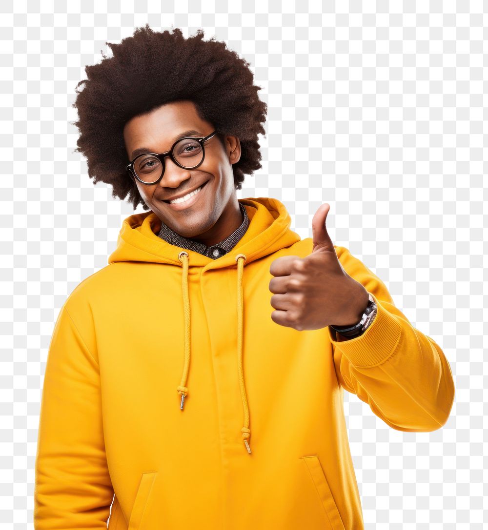 PNG  Guy sweatshirt pointing adult. AI generated Image by rawpixel.