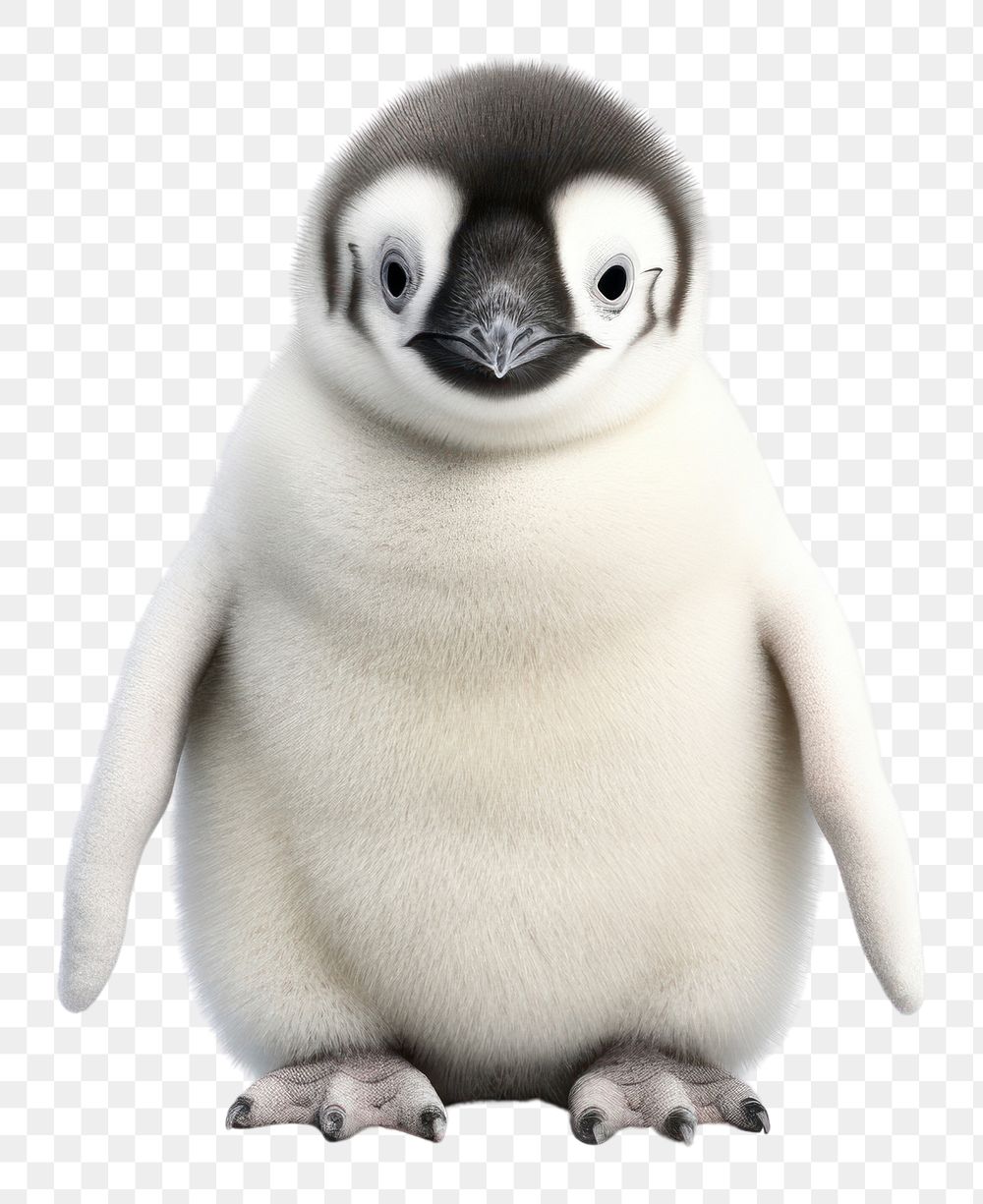 PNG Baby emperor penguin animal bird wildlife. AI generated Image by rawpixel.