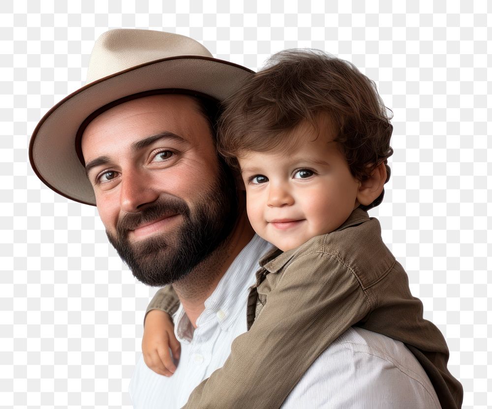 PNG  Portrait father adult photo. AI generated Image by rawpixel.