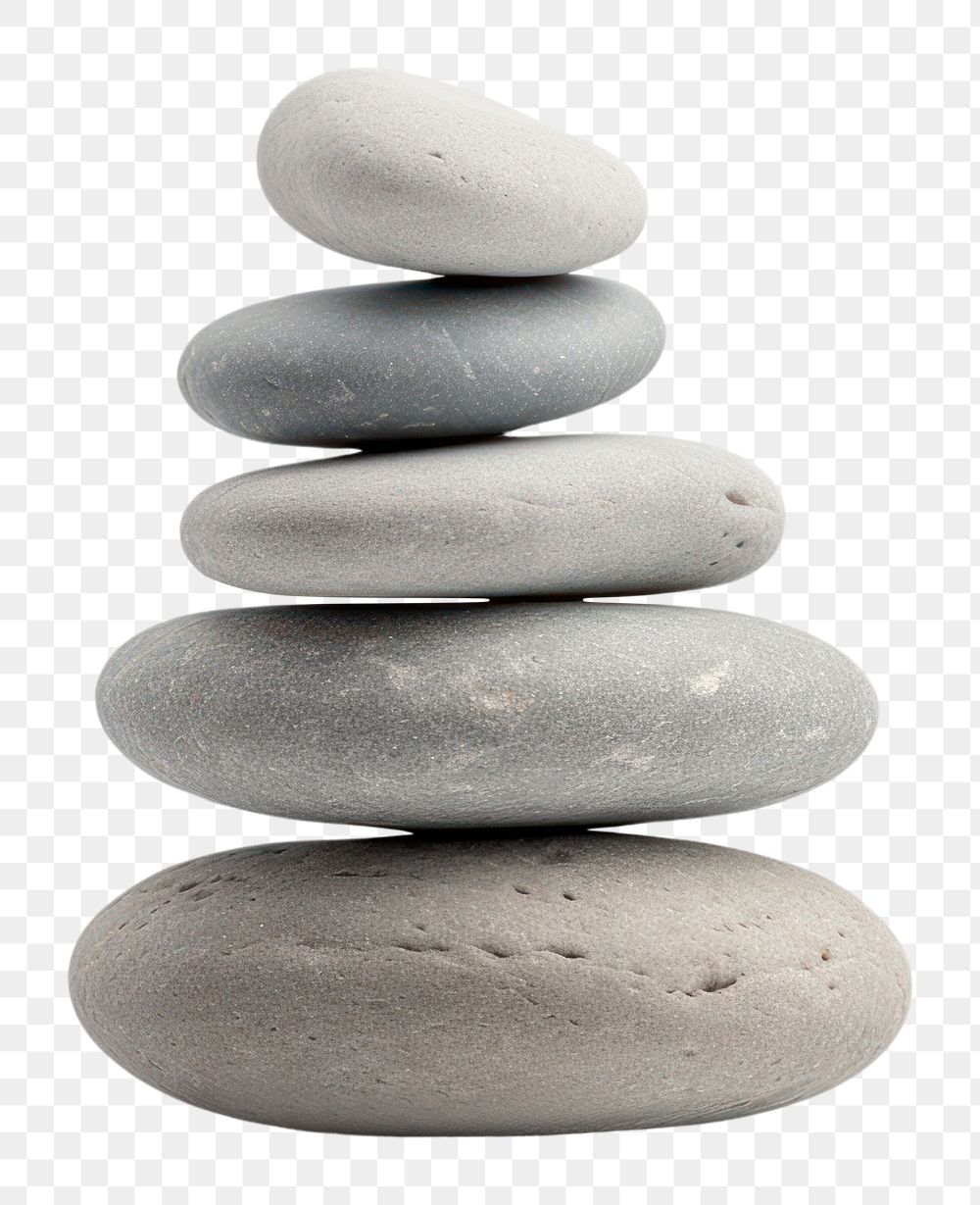 PNG Spa stone pebble simplicity zen-like. AI generated Image by rawpixel.