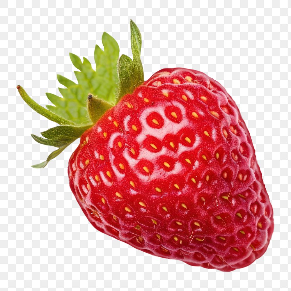 PNG Atrawberry strawberry fruit plant. AI generated Image by rawpixel.