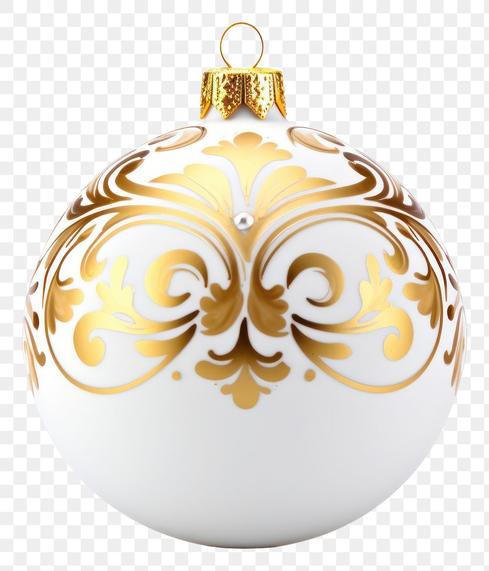 PNG Sophisticated christmas tree decoration white white background celebration. AI generated Image by rawpixel.
