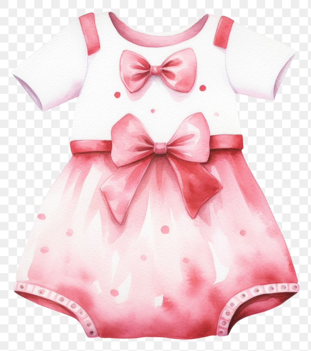 PNG  Baby Girl Clothes dress cute celebration. AI generated Image by rawpixel.