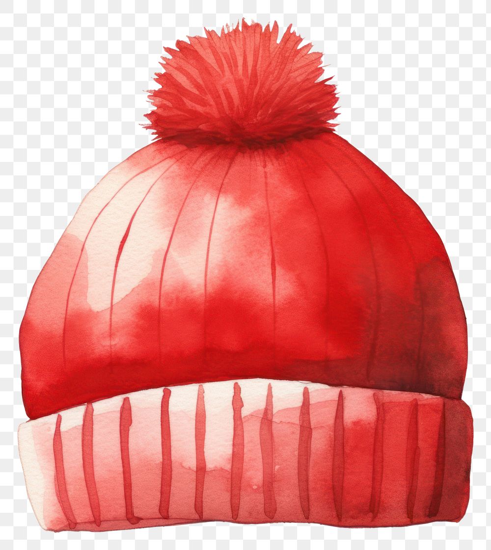 PNG  Beanie hat headwear headgear clothing. AI generated Image by rawpixel.