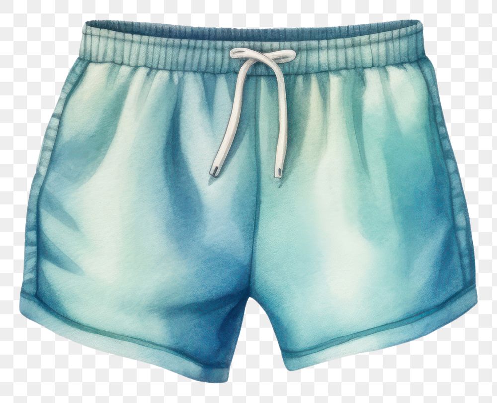 PNG  Swimming clothes two pieces shorts undergarment underpants. AI generated Image by rawpixel.