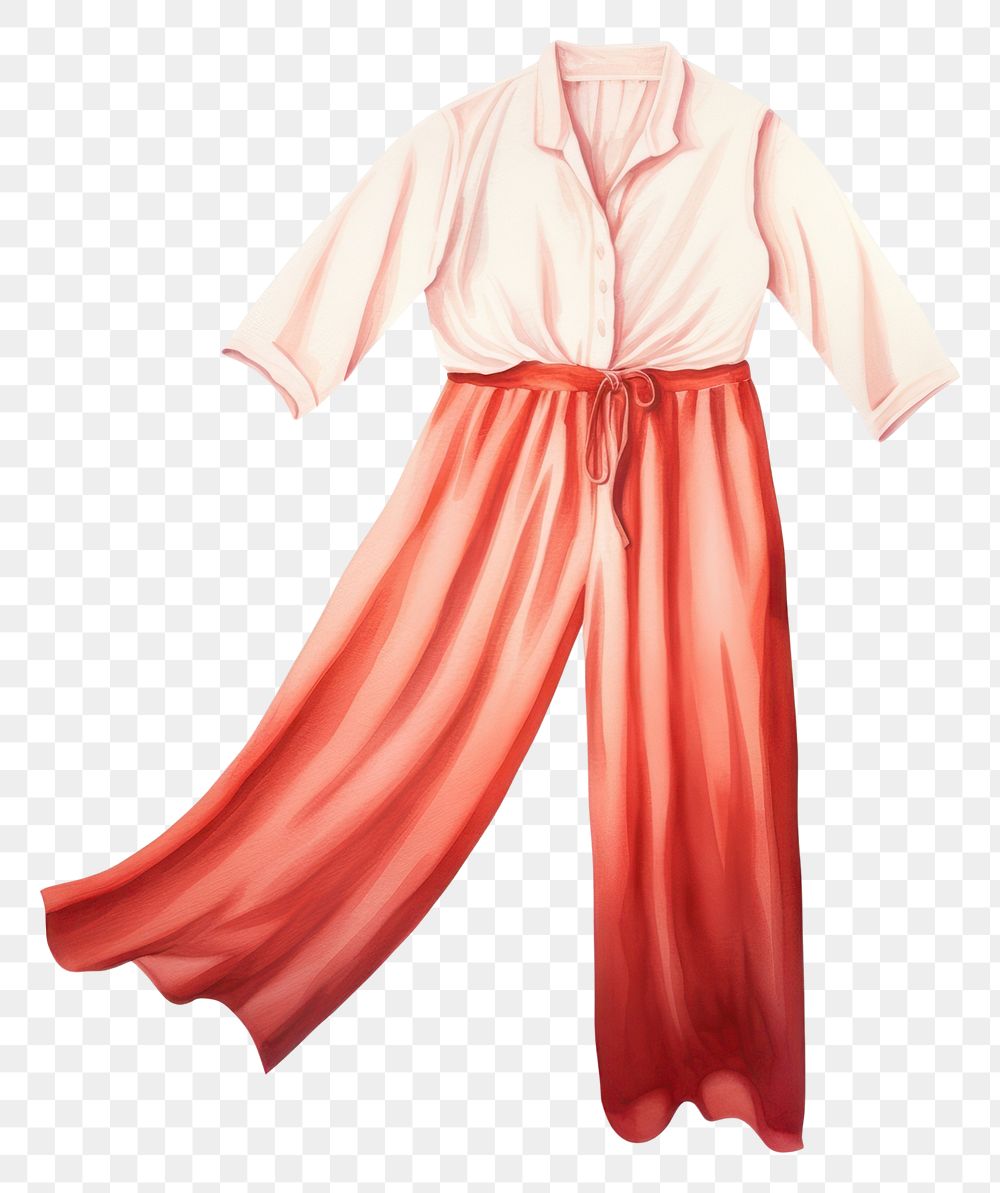 PNG  Woman dress pajamas fashion blouse coathanger. AI generated Image by rawpixel.