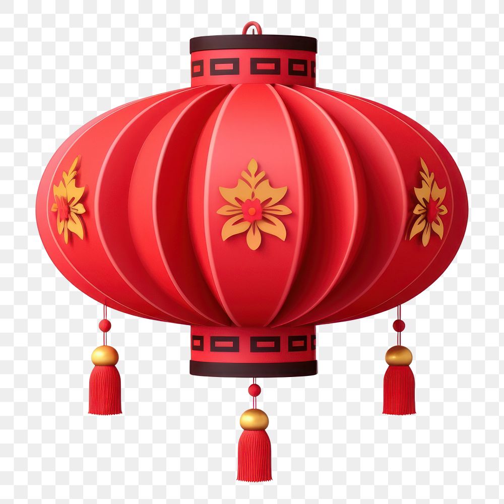 PNG Chinese Red Lantern lantern festival red. 