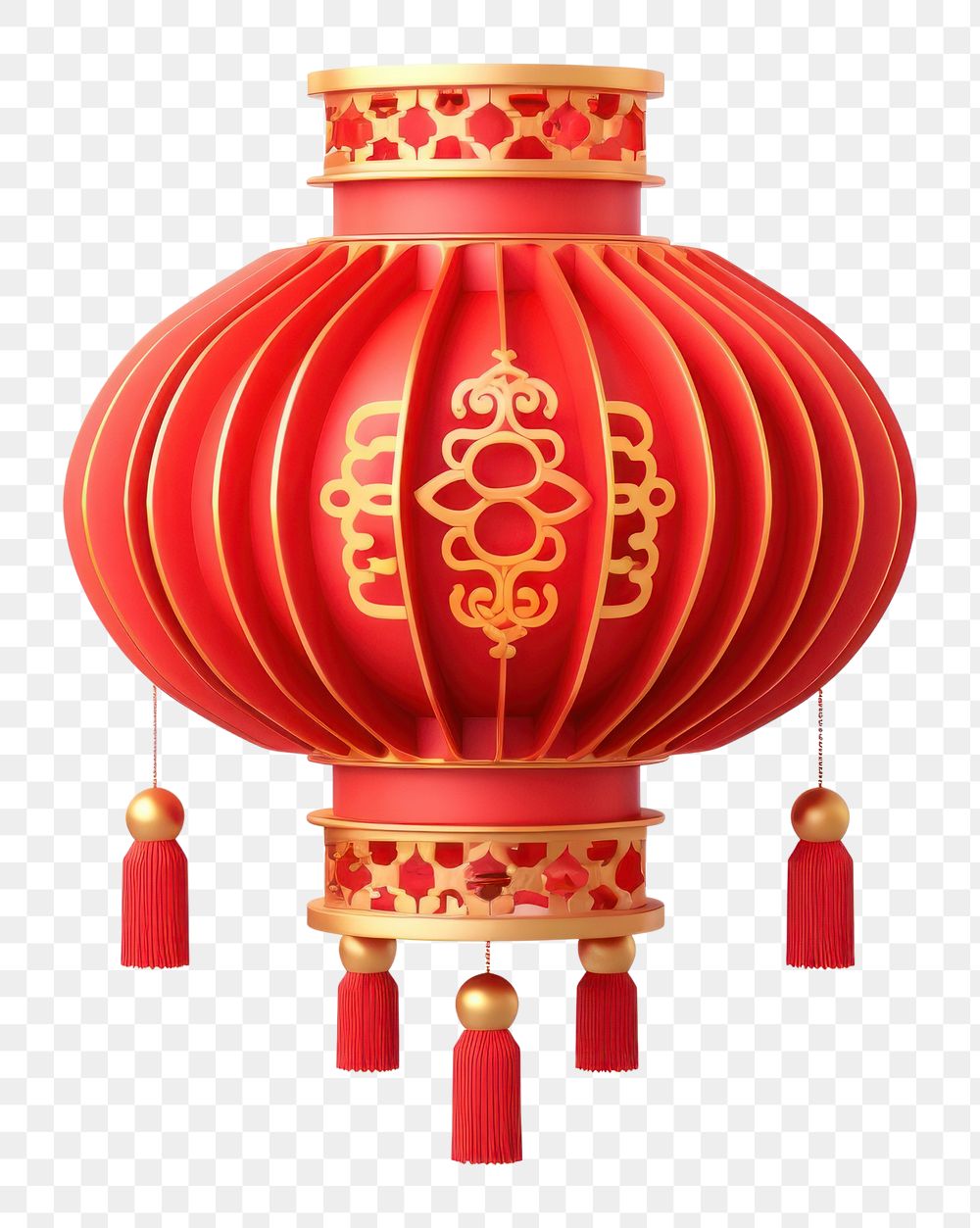 PNG Chinese Red Lantern lantern red white background. AI generated Image by rawpixel.