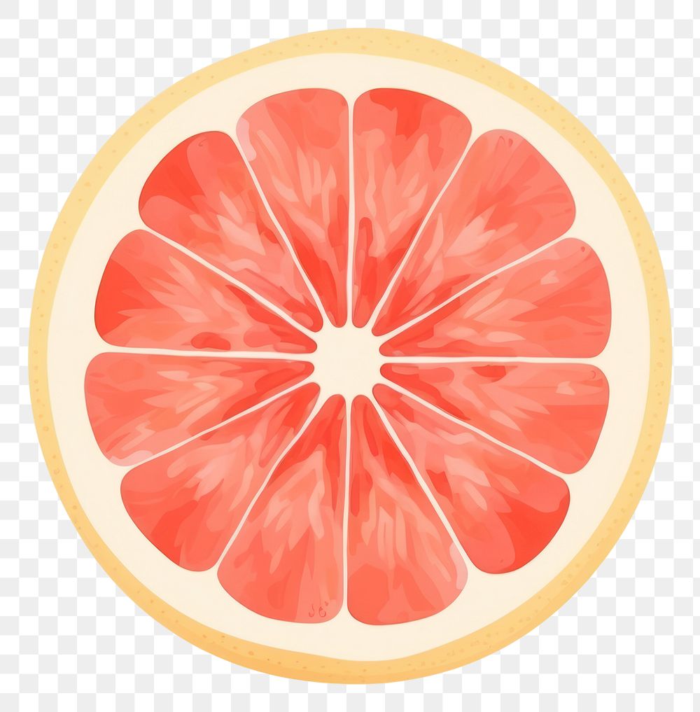 PNG  Grapefruit plant food white background. AI generated Image by rawpixel.