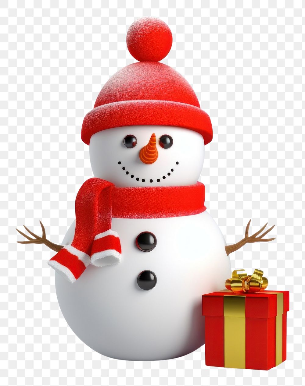 PNG Christmas snowman winter white. AI generated Image by rawpixel.
