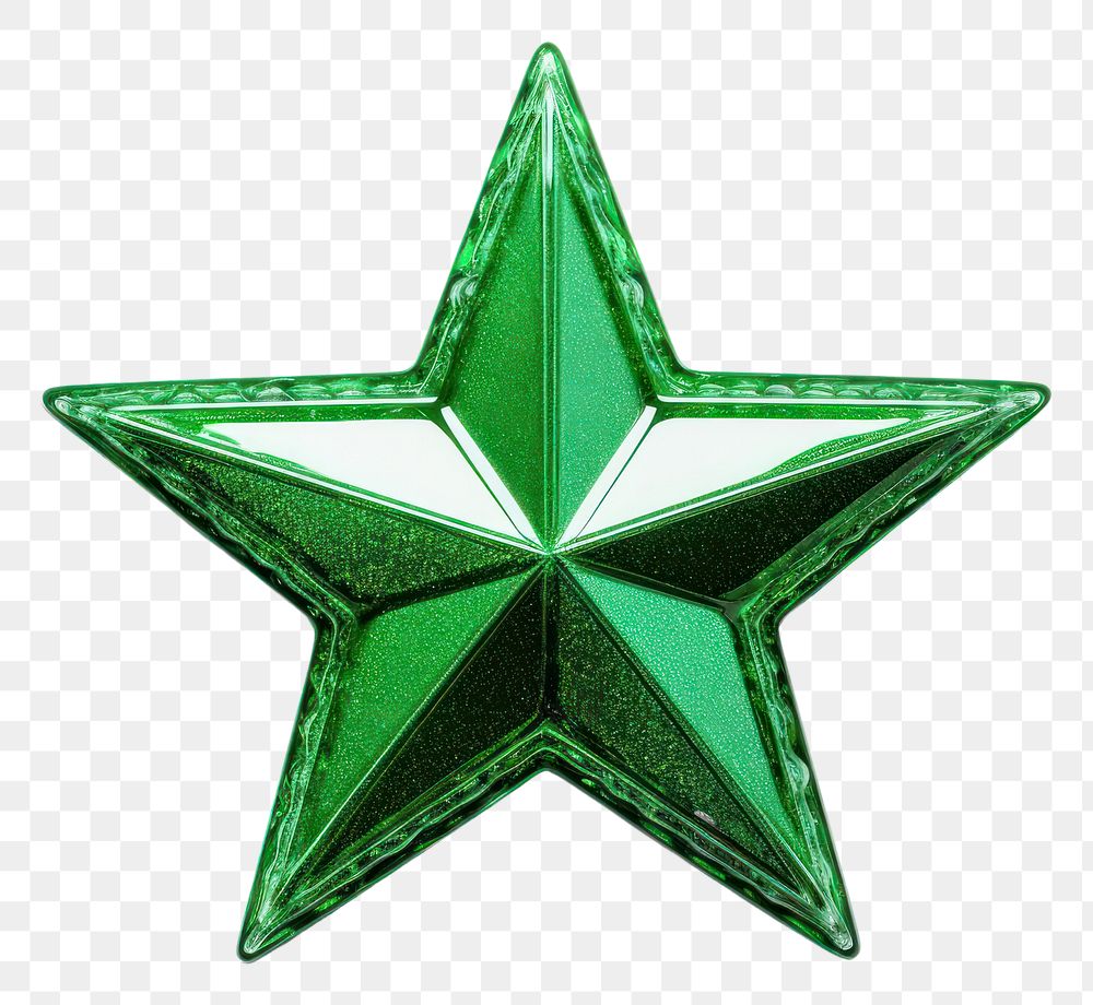PNG Symbol green star white background. 