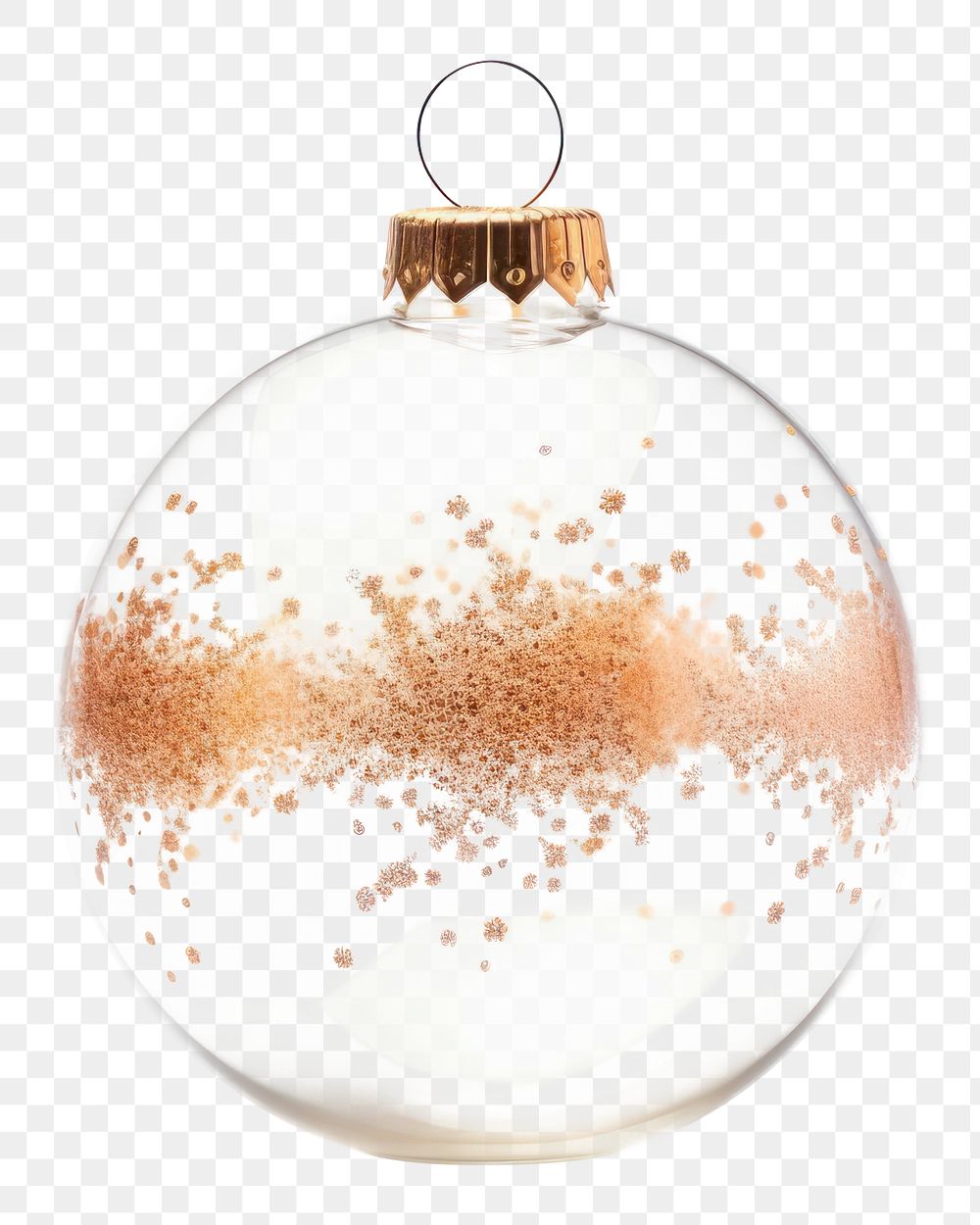 PNG Ornament ball christmas glass white background. AI generated Image by rawpixel.
