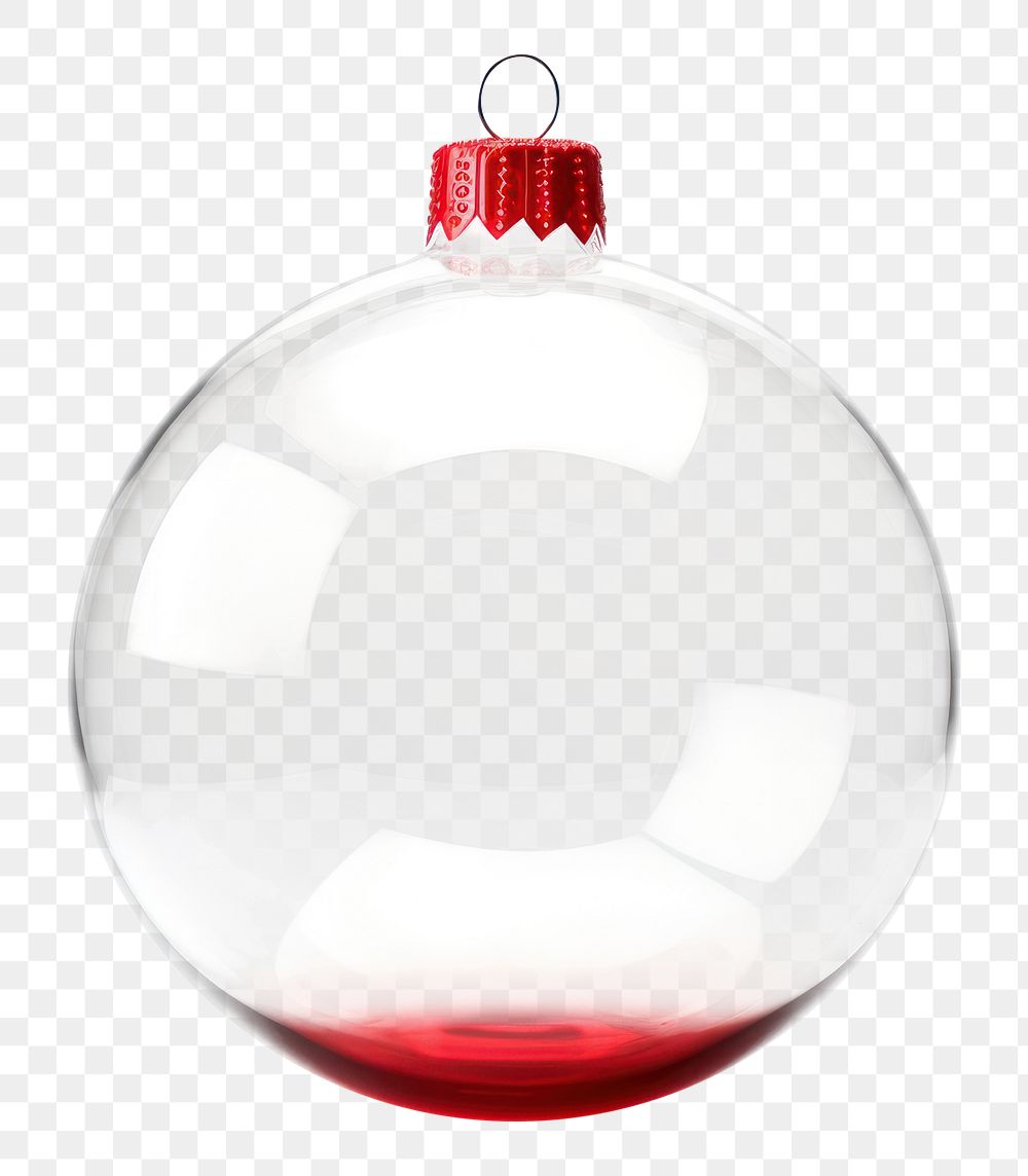 PNG Ornament ball transparent christmas sphere