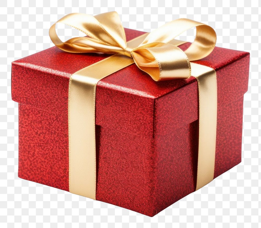 PNG Gift box celebration white background anniversary. 