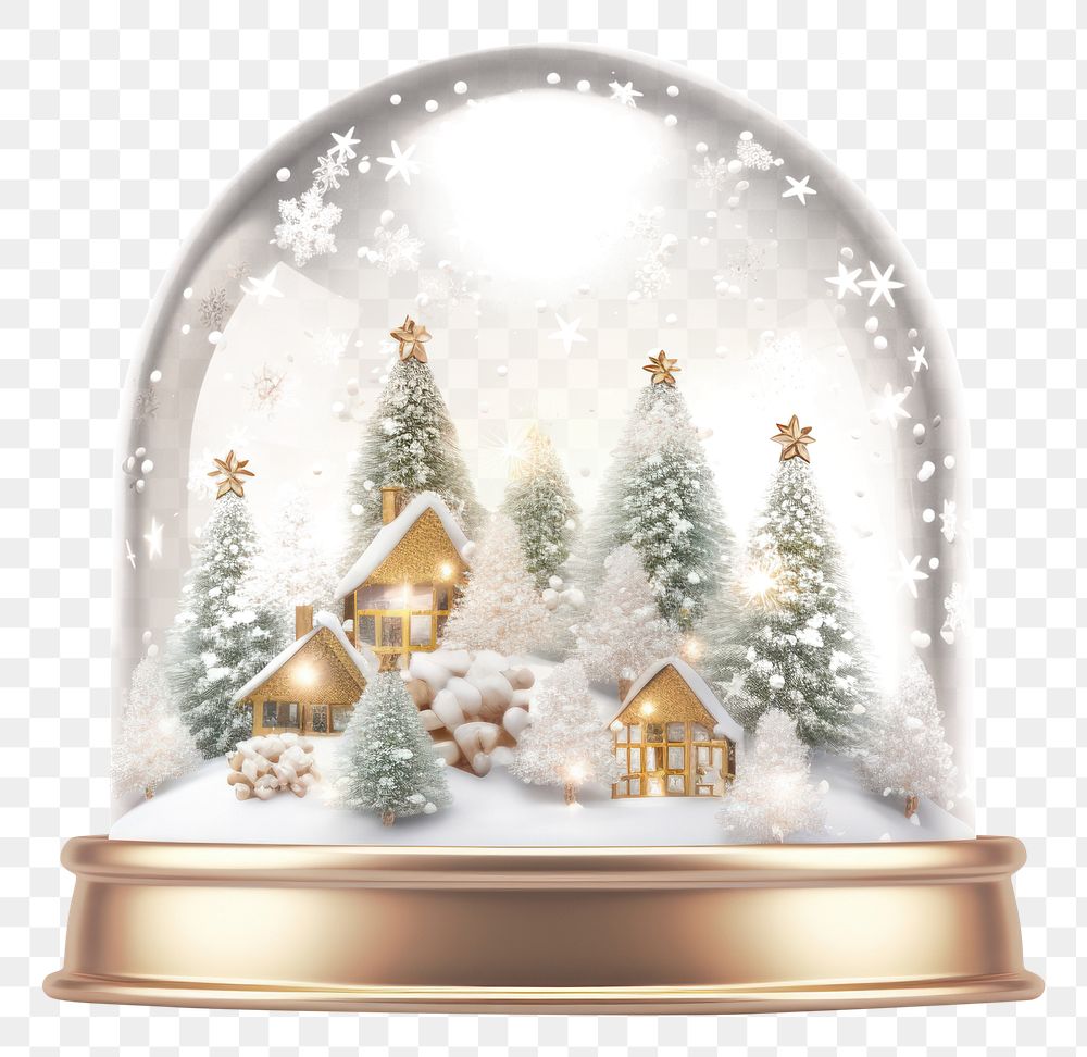 PNG Glass snow christmas white background representation. AI generated Image by rawpixel.