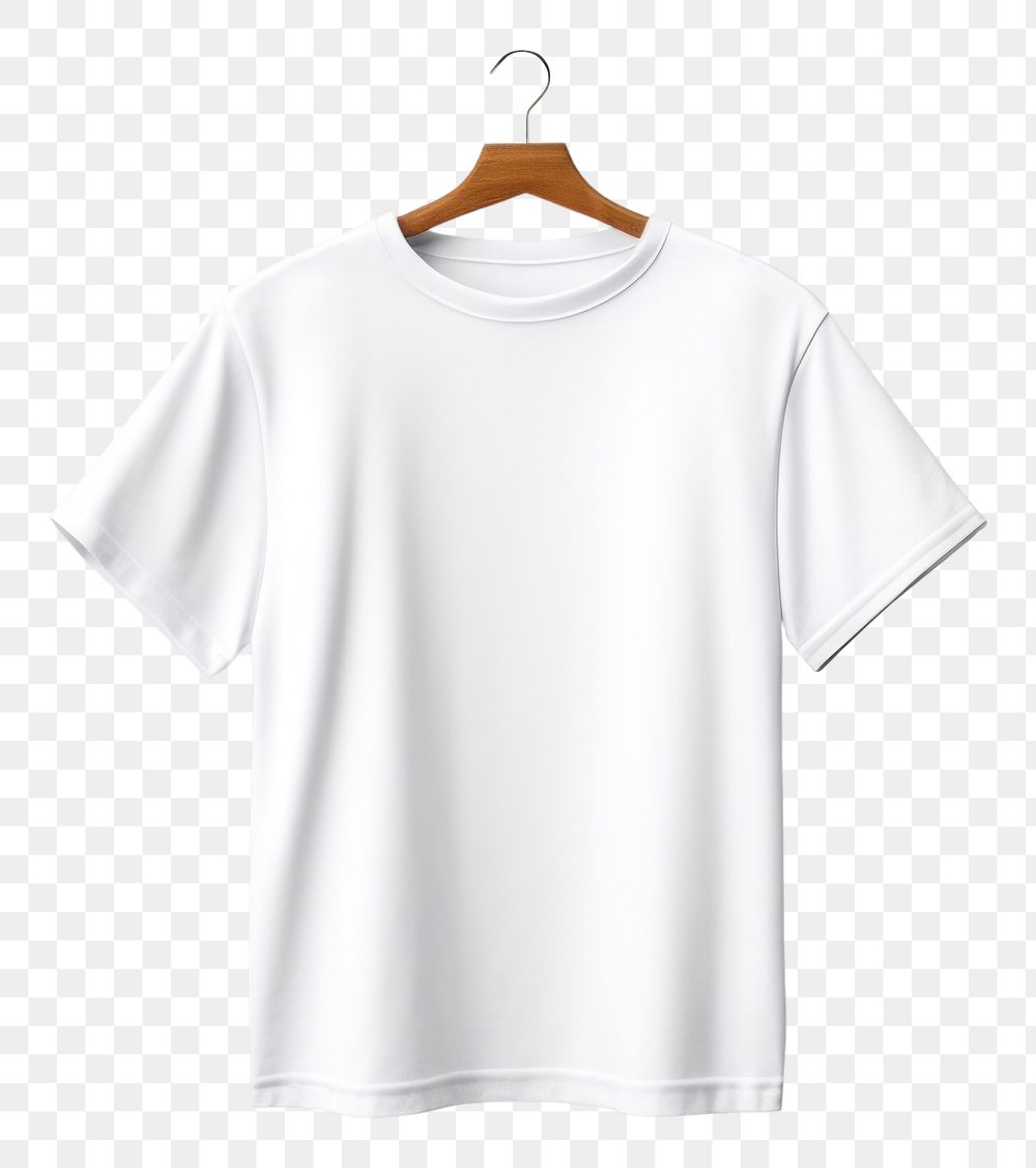 PNG  T-shirt sleeve white coathanger. AI generated Image by rawpixel.