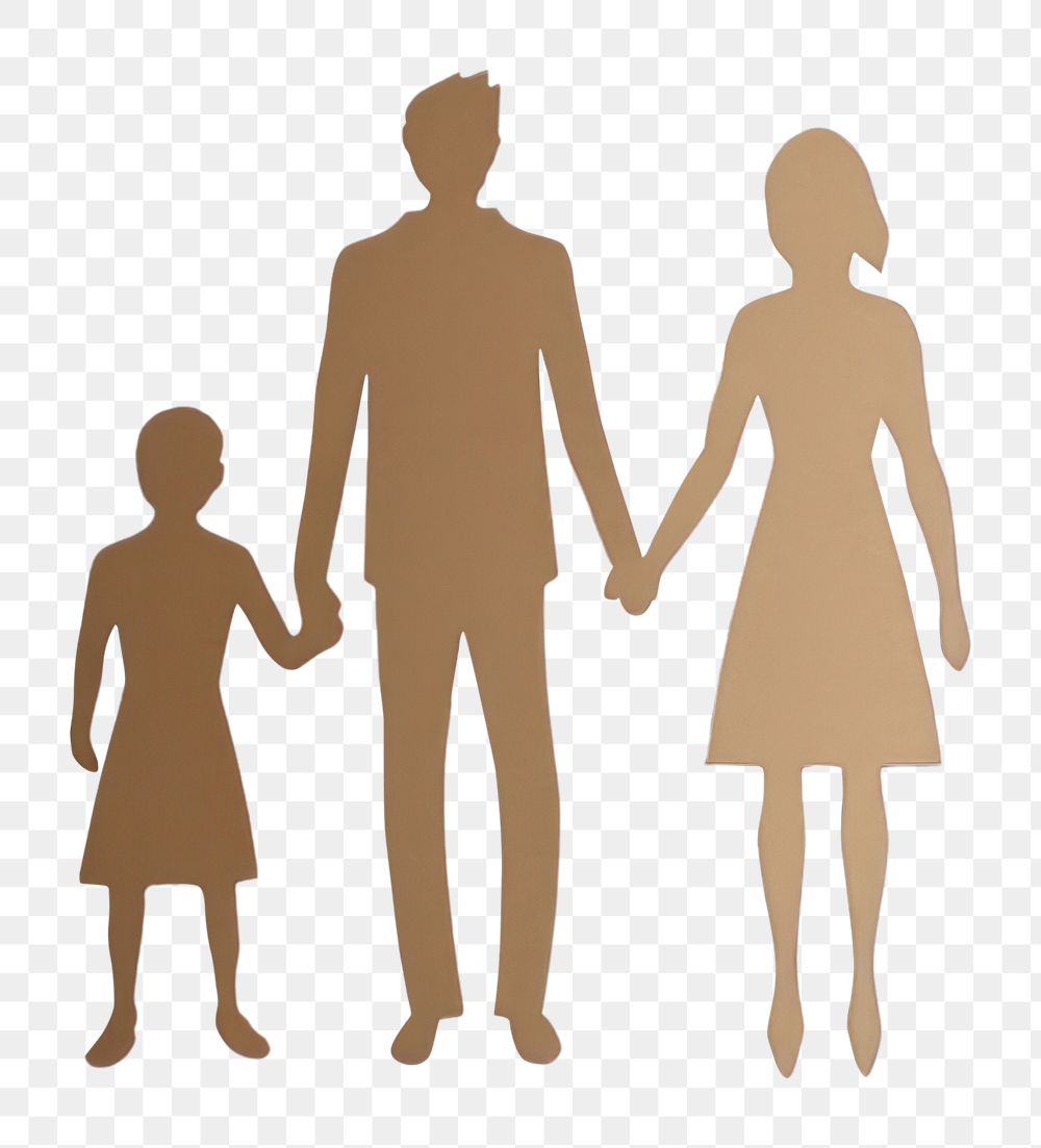 Adult togetherness affectionate silhouette. AI generated Image by rawpixel.