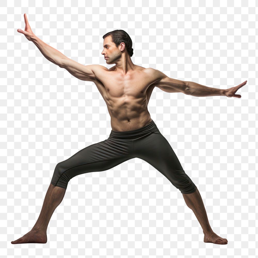 PNG Person stretching before exercise sports adult yoga. AI generated Image by rawpixel.