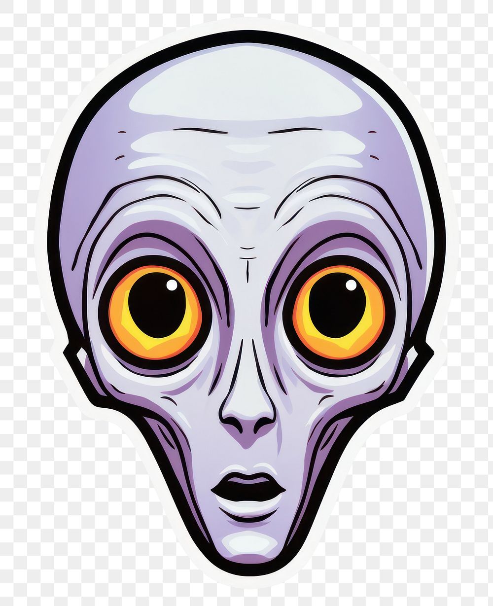 PNG  Alien mask art representation. AI generated Image by rawpixel.